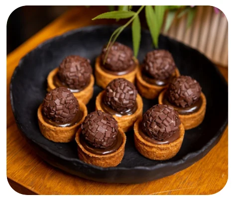 Tortinha de Brigadeiro